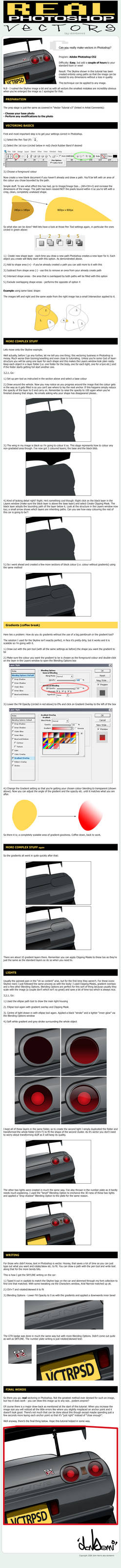Real Photoshop Vector Tutorial