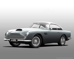 Aston Martin DB4 GT Silver