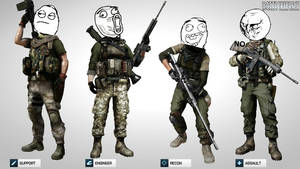 BF3 rage marines