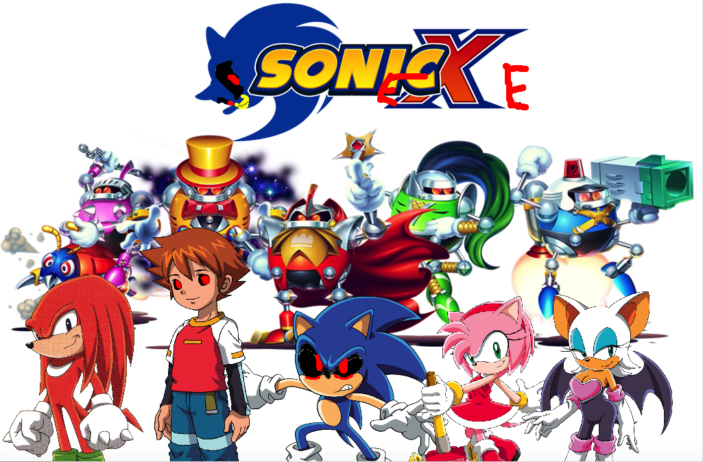 Sonic X The Revenge of Sonic.exe Cover Art by RaphaelHedgehogFan68 on  DeviantArt