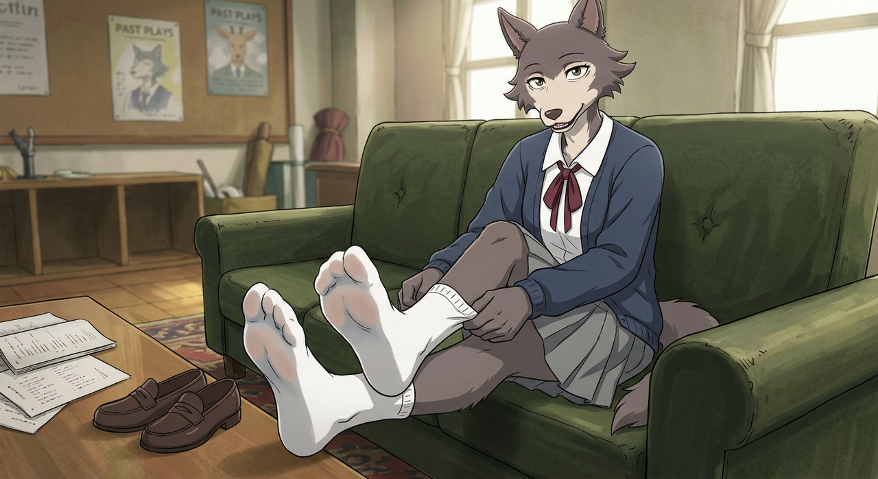 Beastars Classroom Juno (Beastars) getting ready for class by jamjars1 on DeviantArt