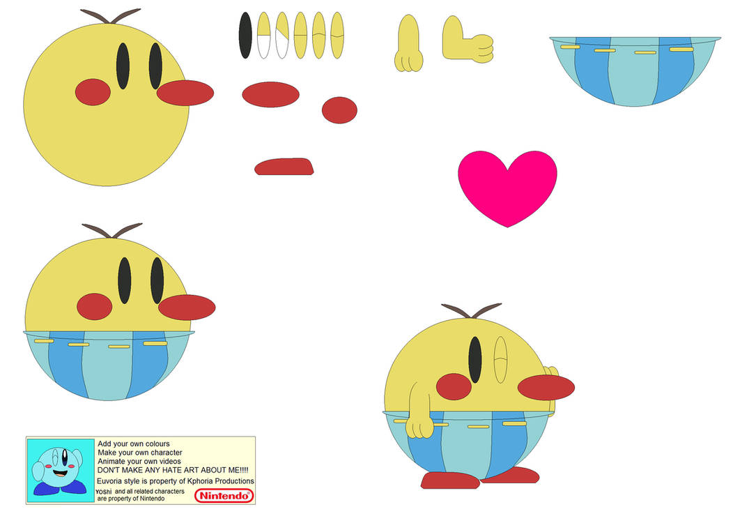 Burt Character Character Builder Burt The Bashful (With Kindness) by KirbyKphoria on ...