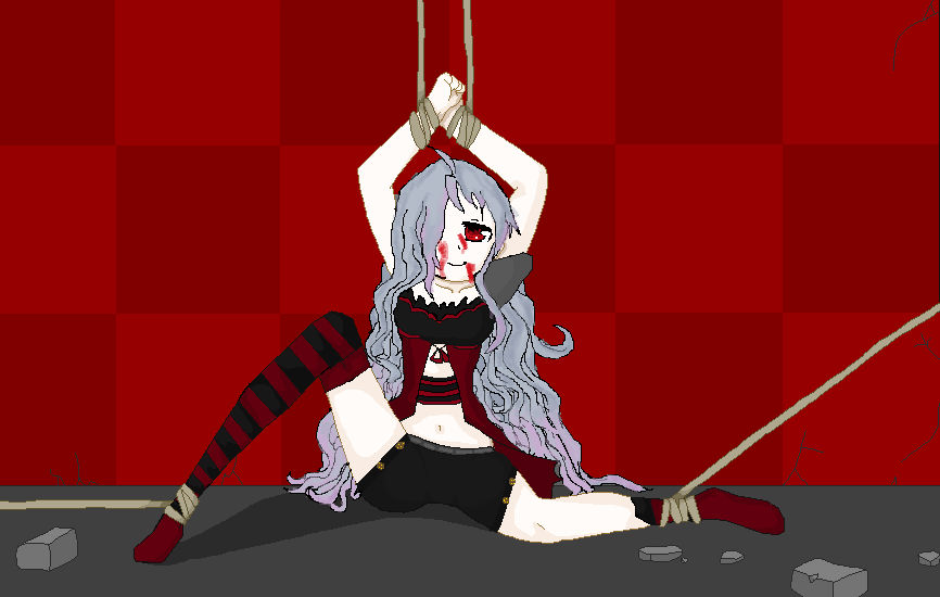 Anime Tied Up Girl by CecilliaAce on DeviantArt