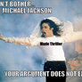 MJs arguements