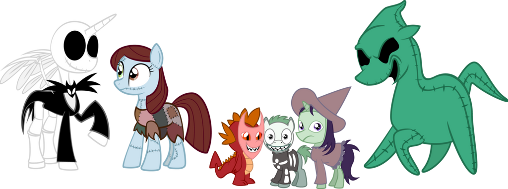 Nightmare characters Ponys