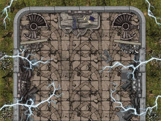 [24x18][Battlemap] - The corrupted Bishop: Phase 4