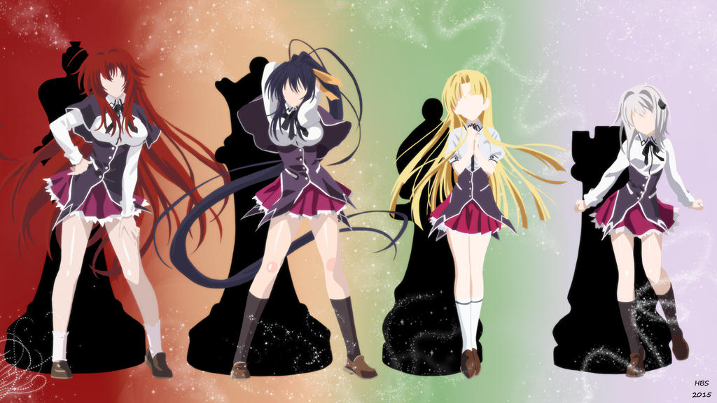 Girls Of High School Dxd Wallpaper By Hrsnowwolf On Deviantart Girls Of High School Dxd Wallpaper By Hrsnowwolf On Deviantart