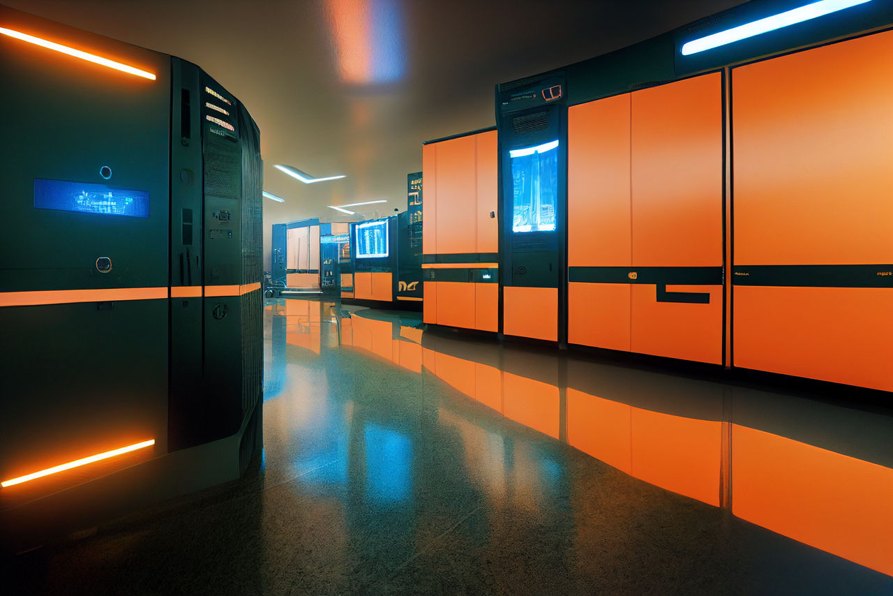 Server Room by Sekiro on DeviantArt