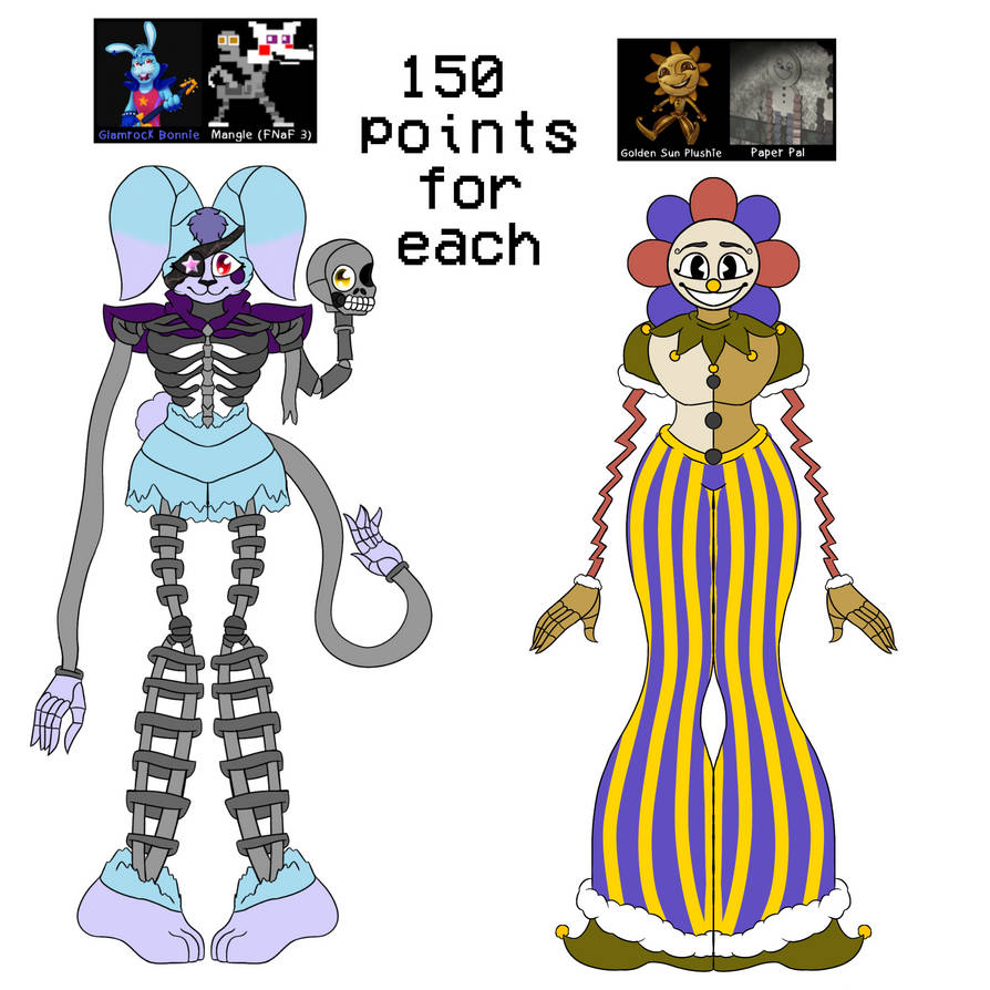\~Fnaf random fusions/pack #1~/(1/2) by FacadesInternalVeil on DeviantArt