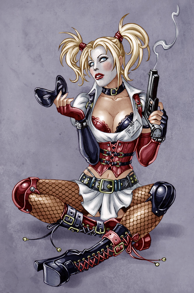 Arkham's Harley Unmasked