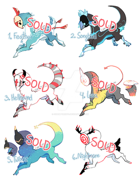 Masked Creatures Adopts [CLOSED]