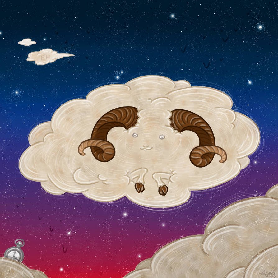 fluffy ram by Lannia96 on DeviantArt