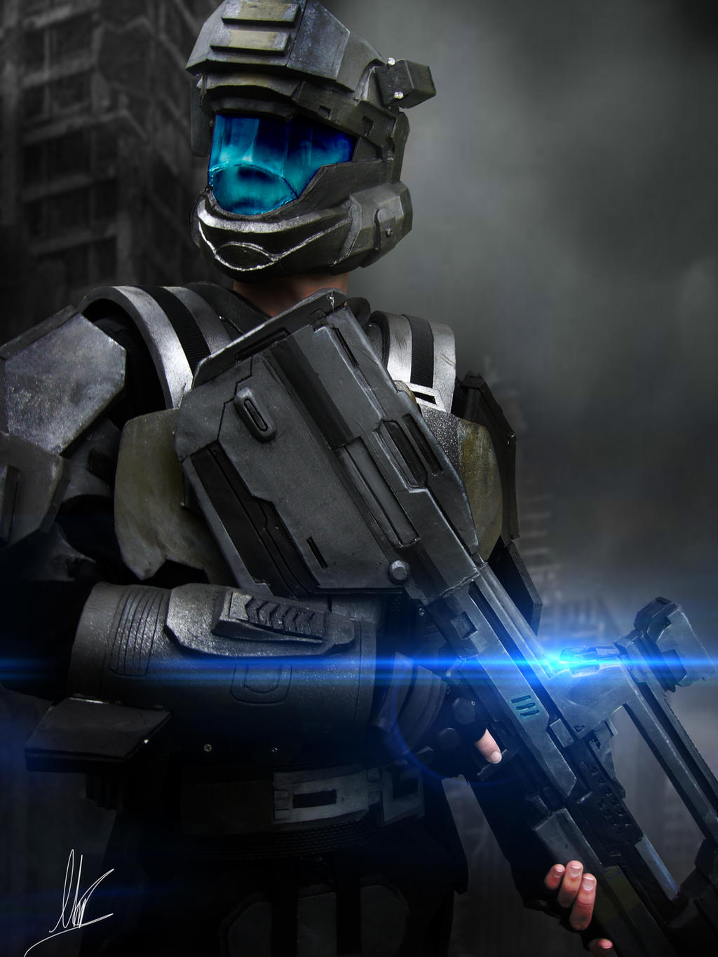 ODST Halo 4 Battle Rifle