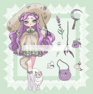 Lavender witch Adopt - CLOSED