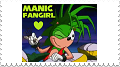 Manic Fangirl Stamp