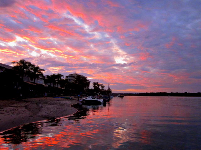 Watered Sunset