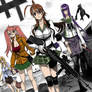 Highschool of the dead 1 Color