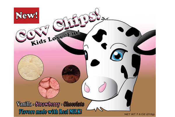 Cow Chips Package Design