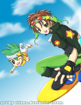 Shugo Chara: Sky Jack + Daichi