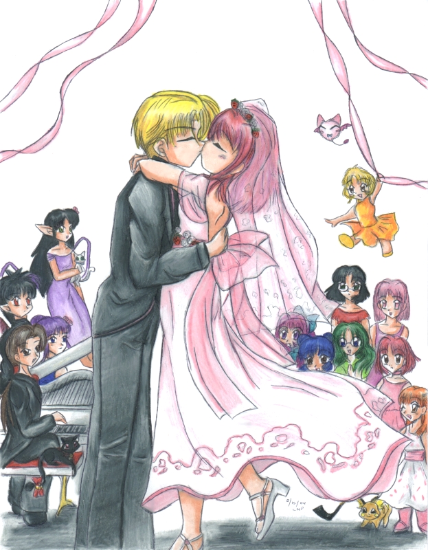 Ryou and Ichigo - The Wedding