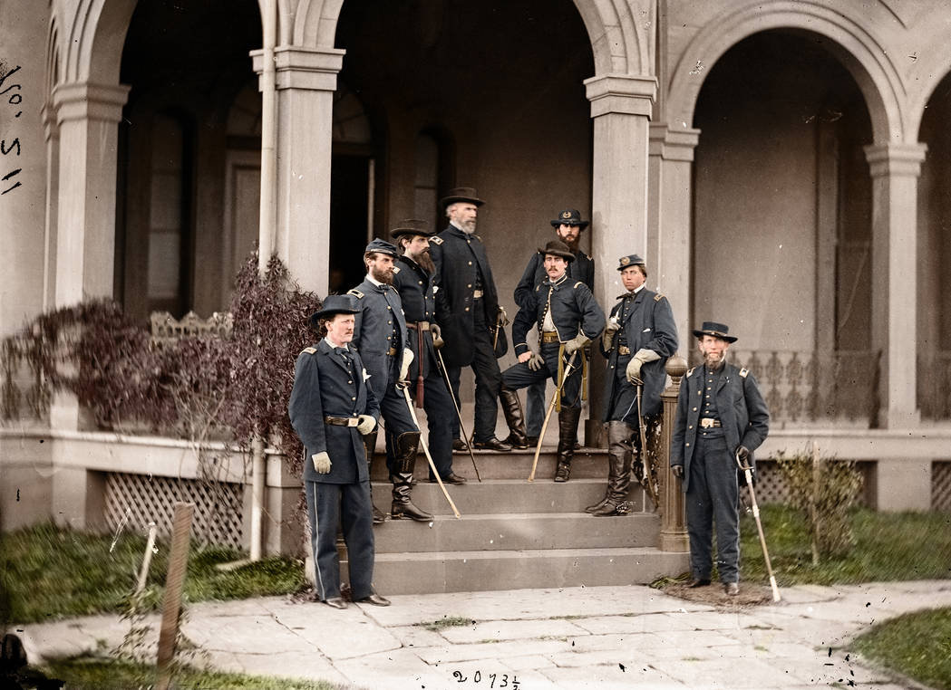 Edwin Vose Sumner and Staff by Zuzahin on DeviantArt