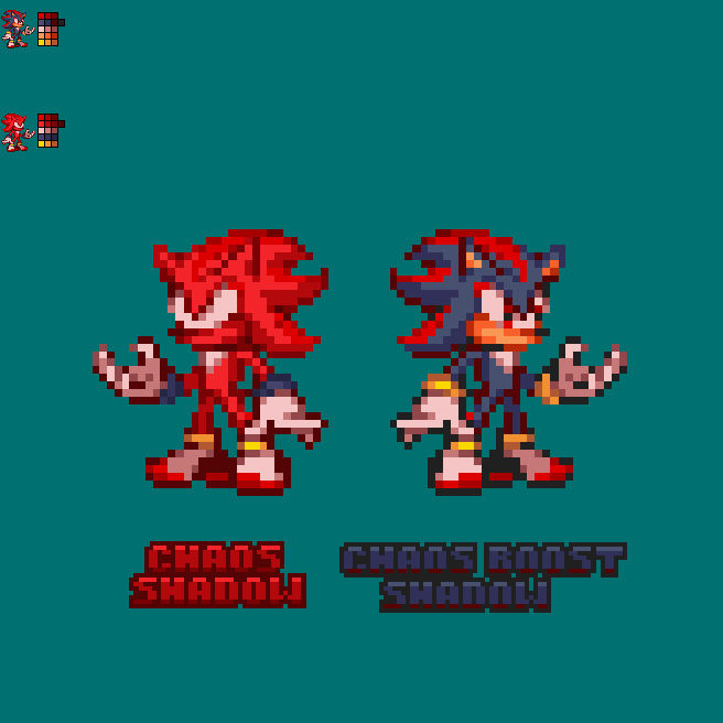 Chaos Shadow And Chaos Boost Shadow Advance Colors by SolarRuby150 on ...