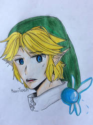 Ocarina of Time Link (and Navi)