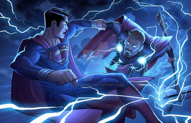 Superman Vs. Thor - Marvel/DC Crossover