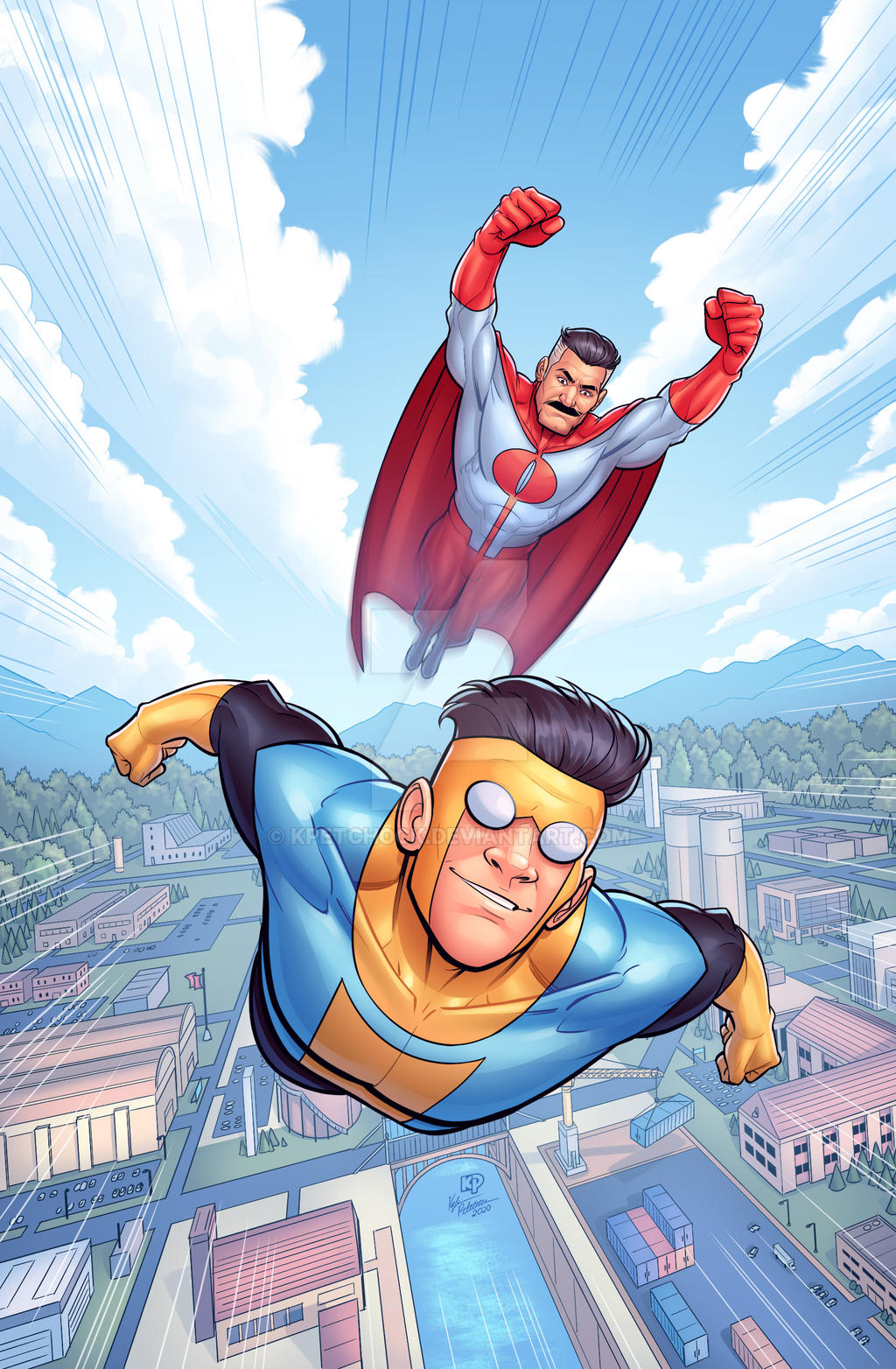 Invincible Art Complex Invincible Fan Art by kpetchock on DeviantArt