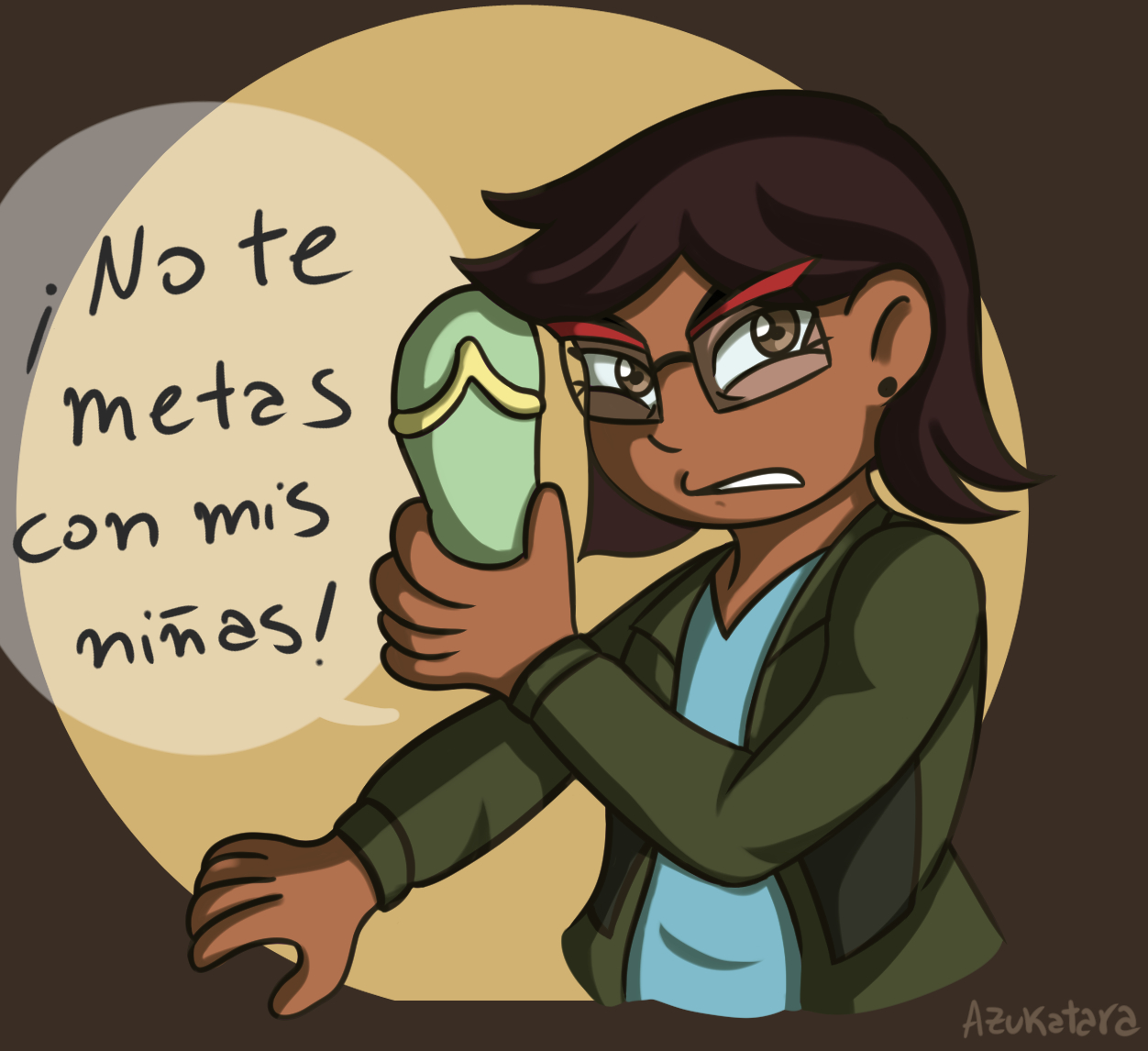 Chancla Power ver. 1 by Azukatara on DeviantArt