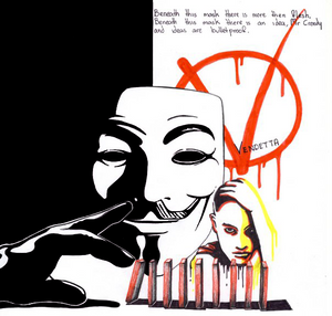 V For Vendetta - Sketch