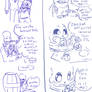 Dadster meets Plundertale minicomic