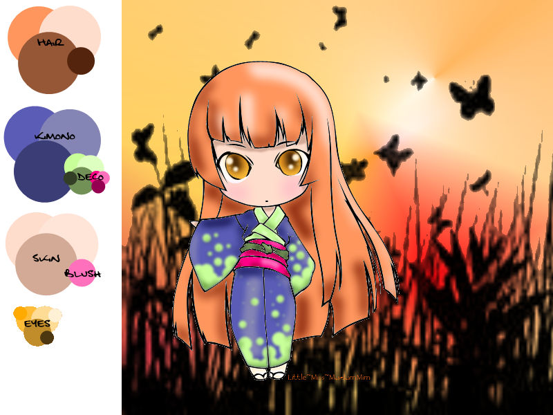 Autmn Chibi Butterfly Autumn Chibi Girl by Little-Miss-MadamMim on DeviantArt