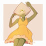 Peridot Yellow dress