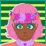 Flower girl (pixel art)