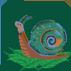 snail (pixel art) by FunkyMenina on DeviantArt