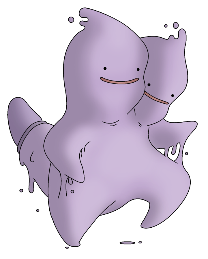 Ditto - Twin Form - by Pokemon-Mento on DeviantArt