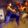 Chun Li vs Ryu