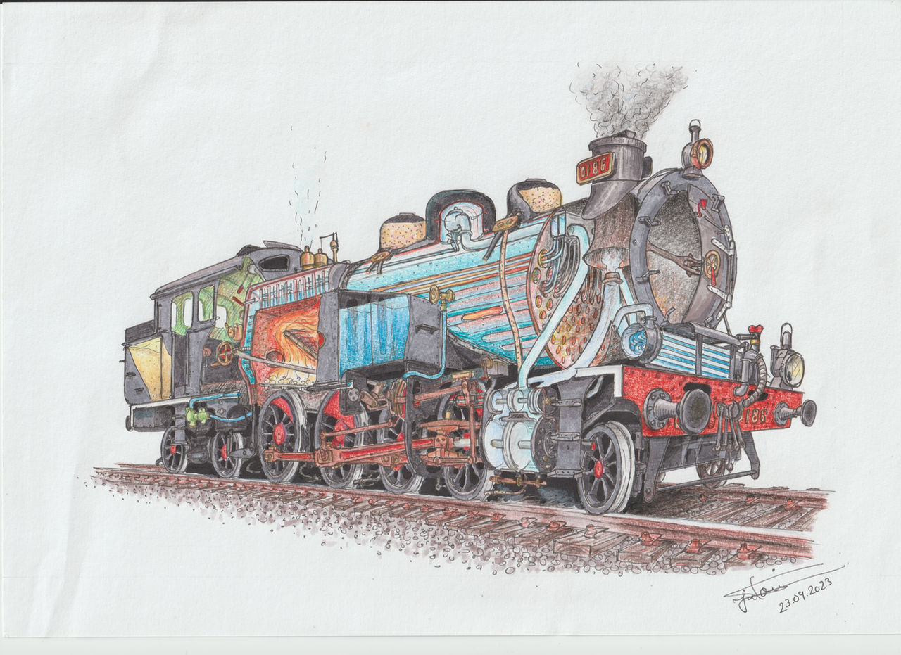 Deviantart Train Engine Inside A Steam Locomotive by JoaoDaFonseca on DeviantArt