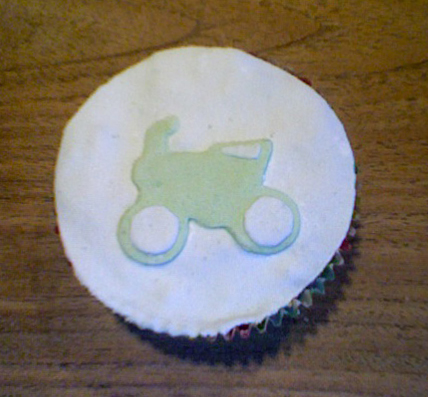 motorbike Cupcake