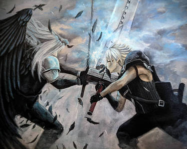 Cloud vs. Sephiroth