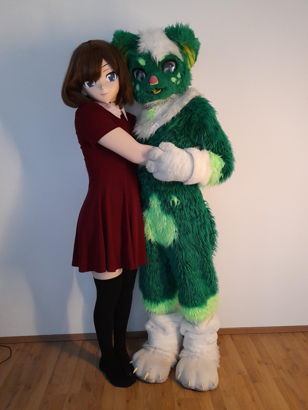 Cuddling floofy by Renko-Kigu on DeviantArt