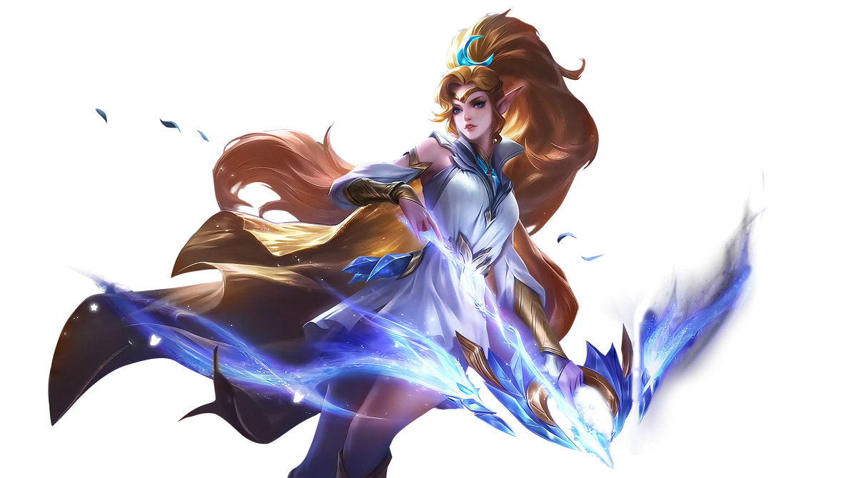Miya Moon Priestess Skin 8k PNG by newjer53 on DeviantArt