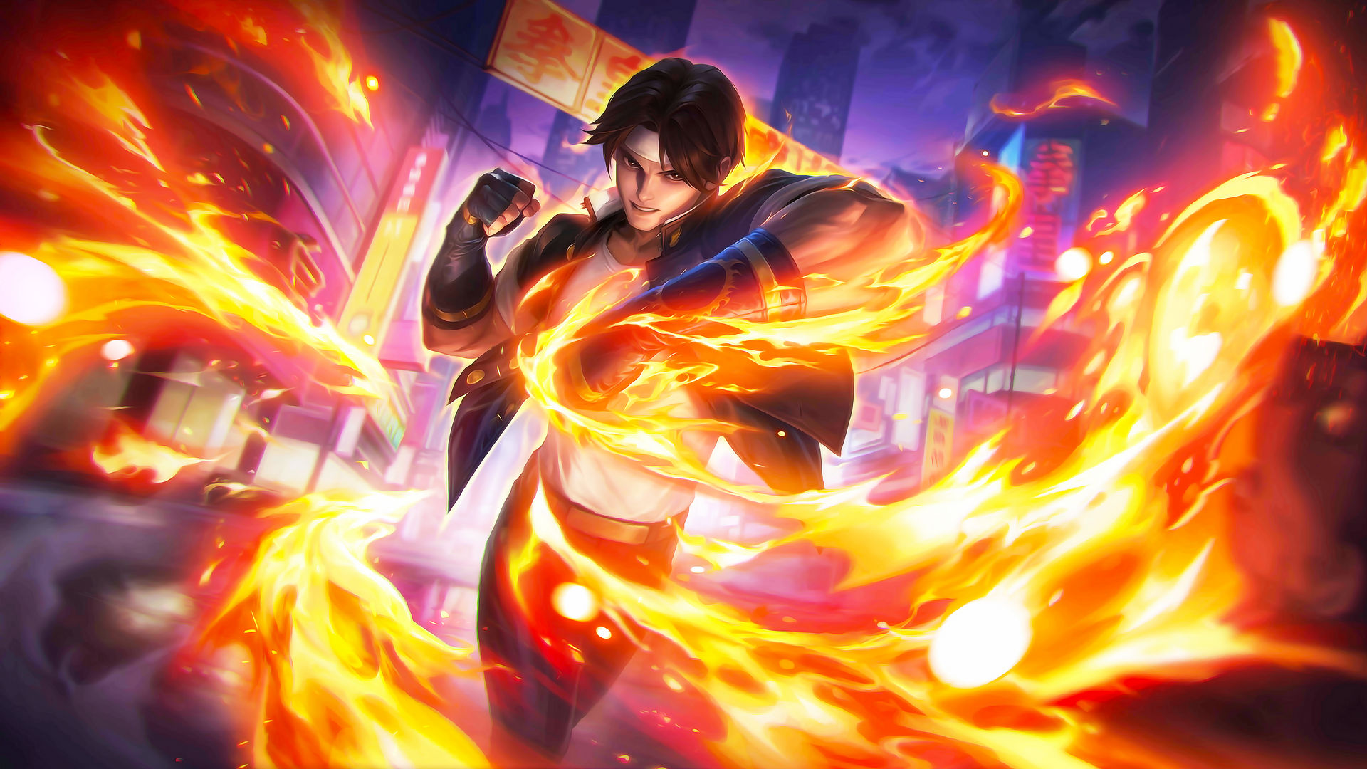 Vali R Valir Kyo KOF Skin 8k Wallpaper by newjer53 on DeviantArt