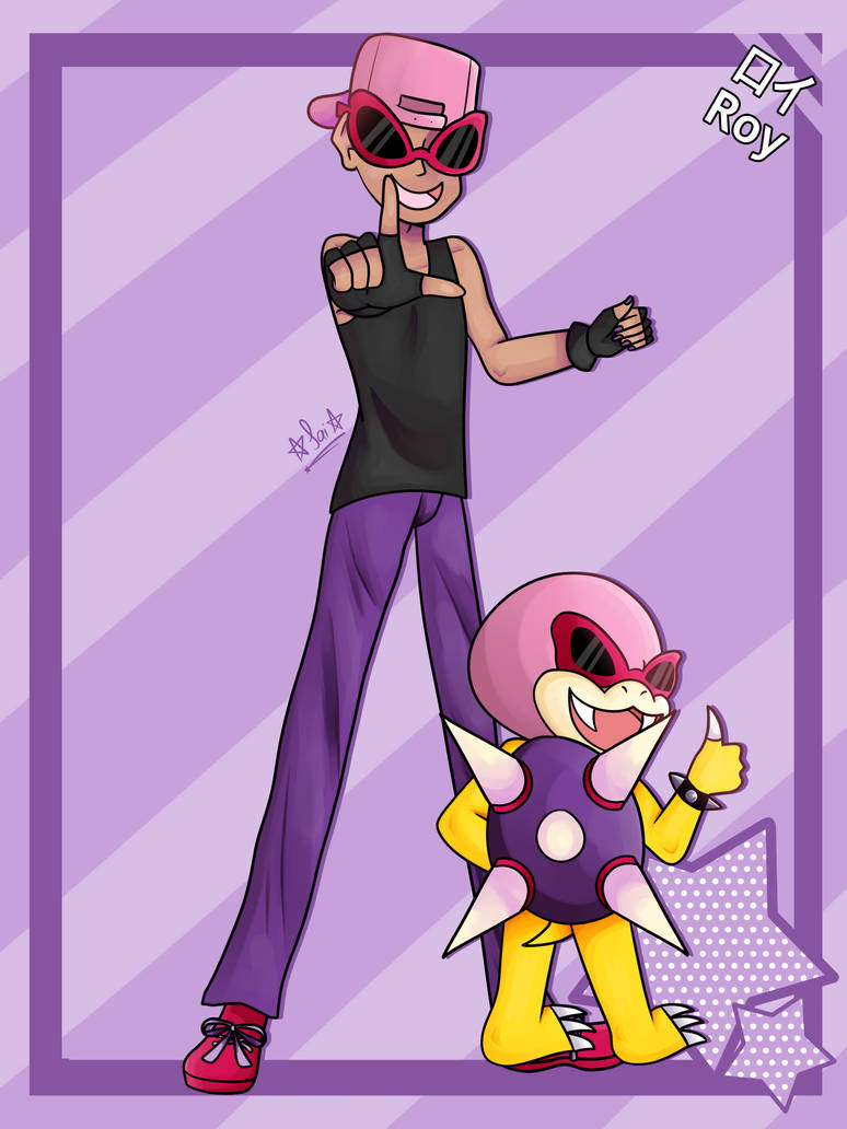 Ray Koopa Koopa Week Day 5: Roy Koopa by SaiSuta on DeviantArt