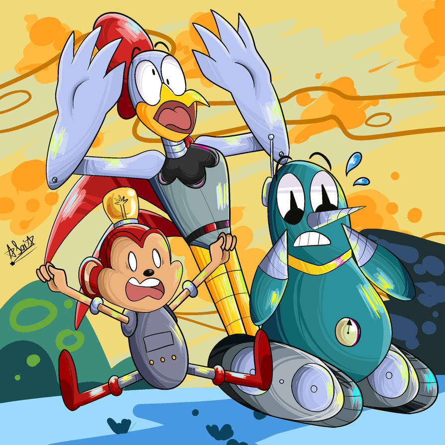 Dumb-bots by SaiSuta on DeviantArt