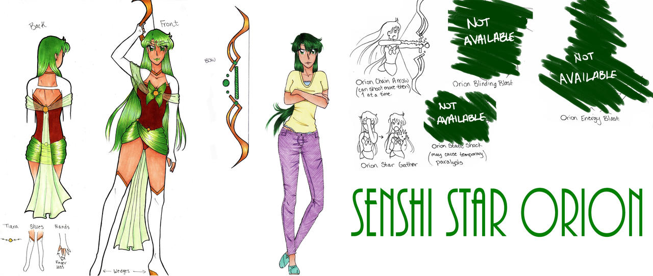 Reference Senshi Star Orion