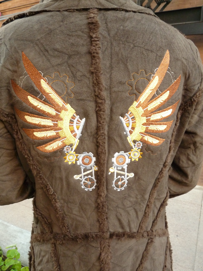 Captain's Jacket: Back