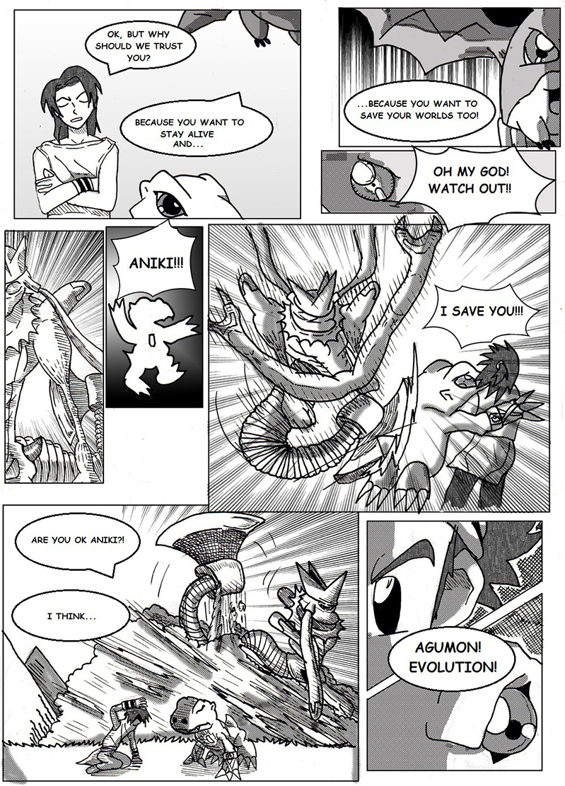 [Fan-made comic] Digimon : Rebirth of the 10 Legendary Warrior Spirits ...