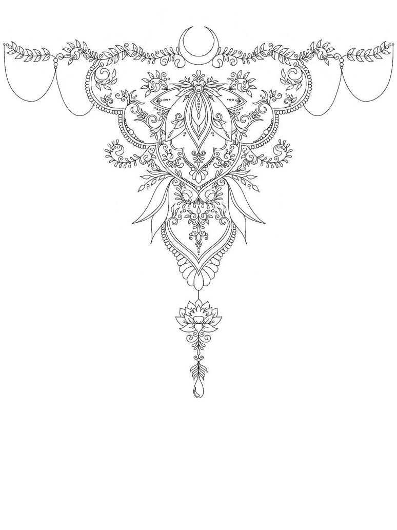 Garter thigh tattoo by VixyArt on DeviantArt